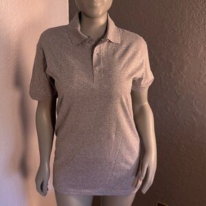 Gildan Dryblend unisex short sleeve polo shirt Color: Ash various sizes